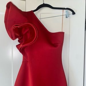 Worn once. Gorgeous dress great quality.